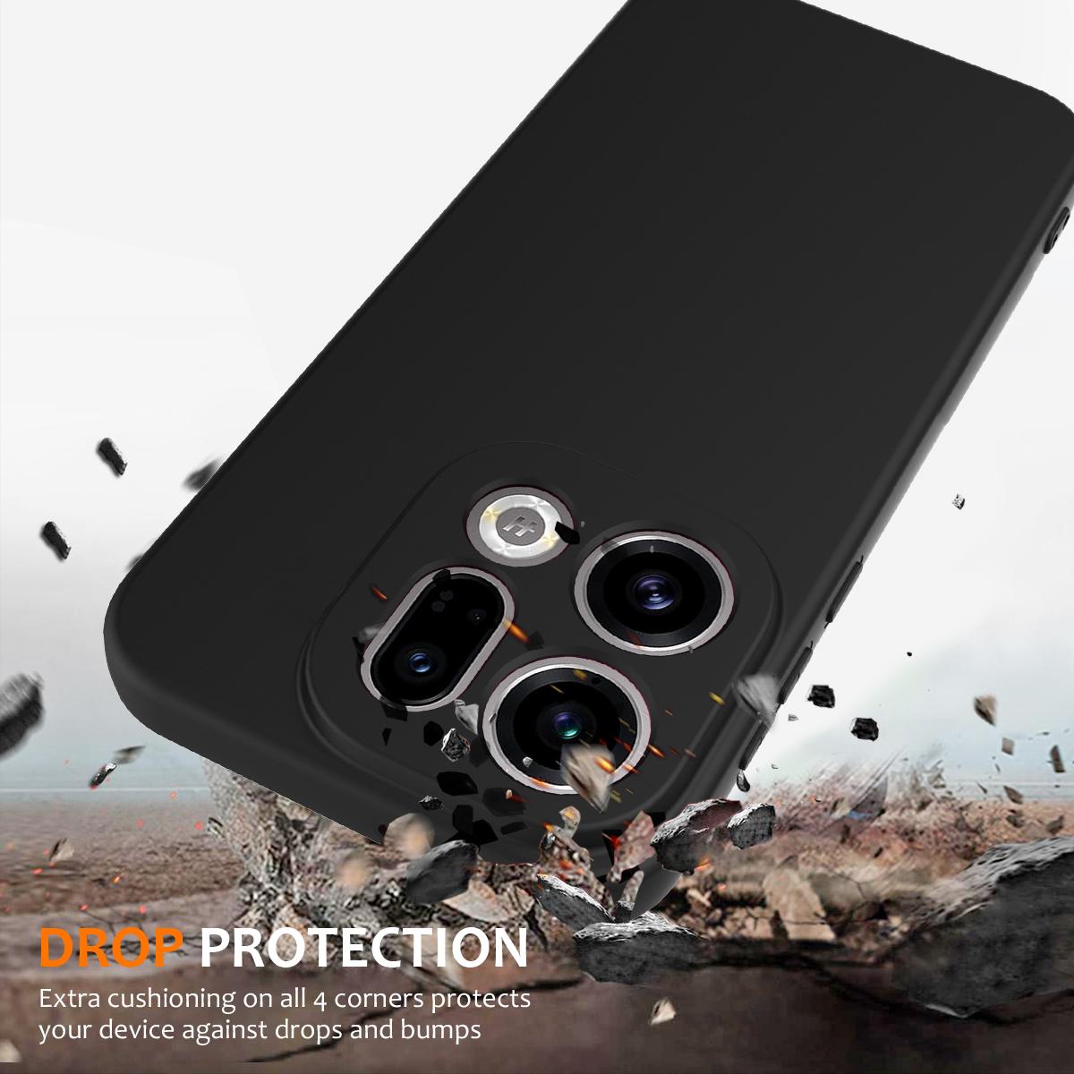 OPPO Find X9 Shockproof Silicone MagSafe Phone Case with Microfibre Lining Magnetic Cover