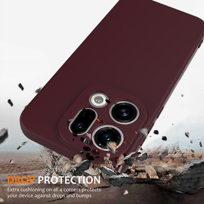 OPPO Find X9 Shockproof Silicone MagSafe Phone Case with Microfibre Lining Magnetic Cover