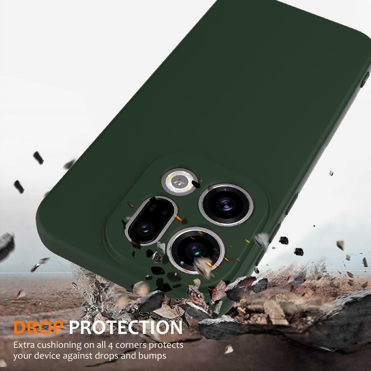 OPPO Find X9 Shockproof Silicone MagSafe Phone Case with Microfibre Lining Magnetic Cover