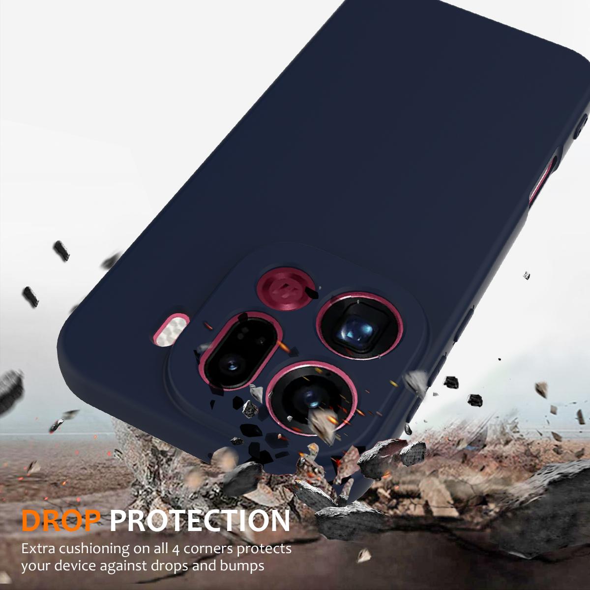 OPPO Find X9 Pro Shockproof Silicone MagSafe Phone Case with Microfibre Lining Magnetic Cover