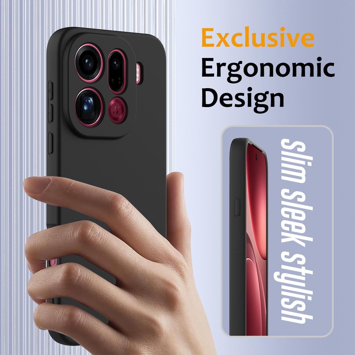 OPPO Find X9 Pro Shockproof Silicone MagSafe Phone Case with Microfibre Lining Magnetic Cover