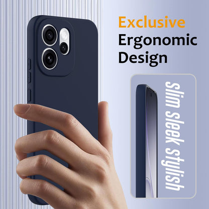 OPPO Reno15 Pro Max 5G Global Shockproof Silicone MagSafe Phone Case with Microfibre Lining Magnetic Cover