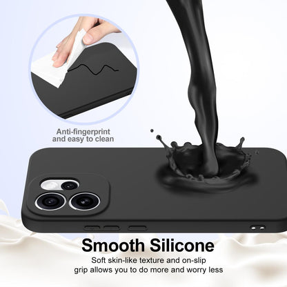 OPPO Reno15 Pro Max 5G Global Shockproof Silicone MagSafe Phone Case with Microfibre Lining Magnetic Cover