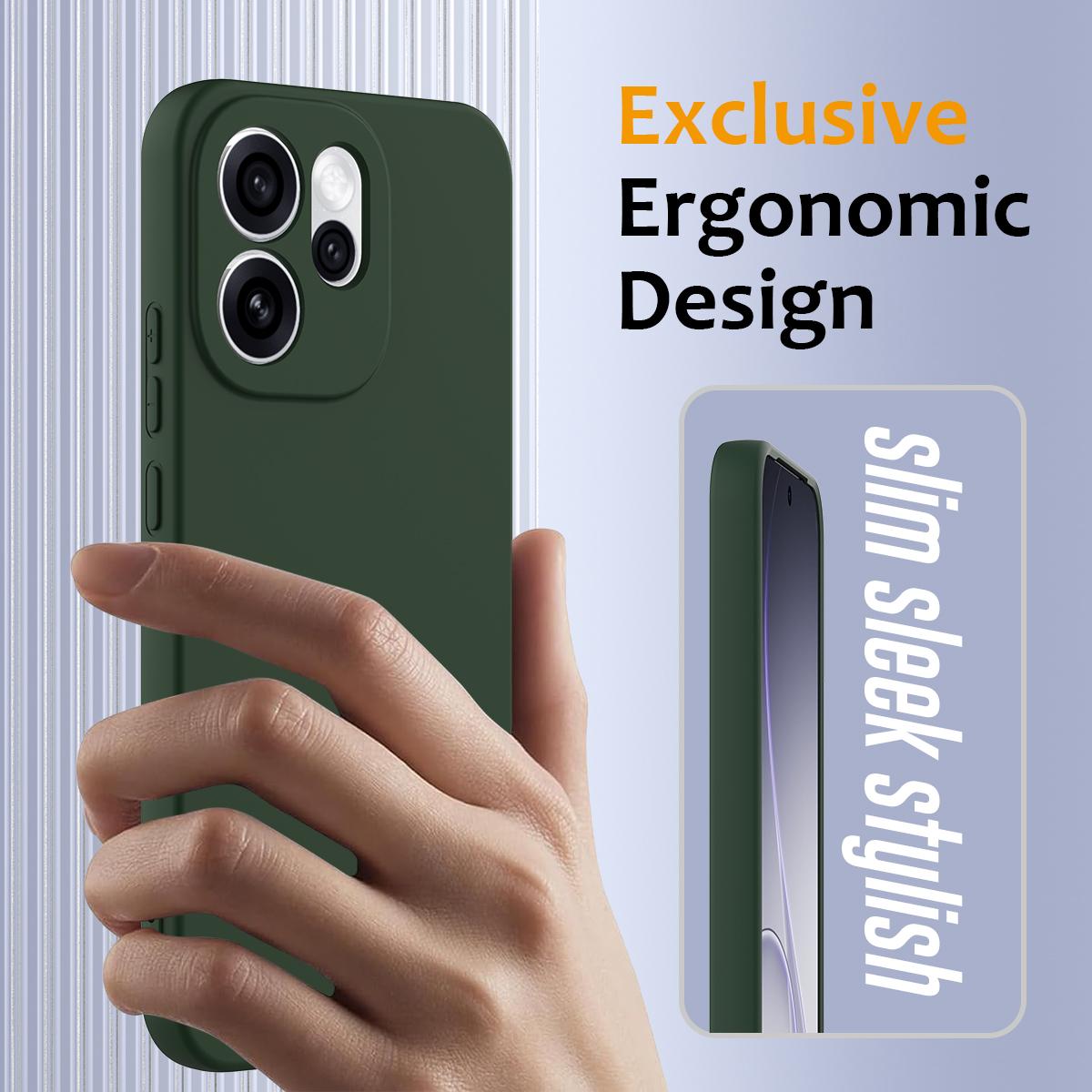 OPPO Reno15 Pro Max 5G Global Shockproof Silicone MagSafe Phone Case with Microfibre Lining Magnetic Cover