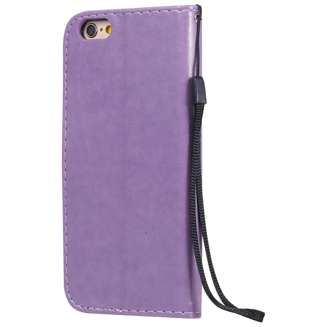 For Apple iPhone 6 Cat and Bee Embossed Flip Leather Phone Case Wallet Cover with Card Slots Cash Pocket Magnetic Stand Protective Shockproof TPU PU Leather Case with Wrist Strap