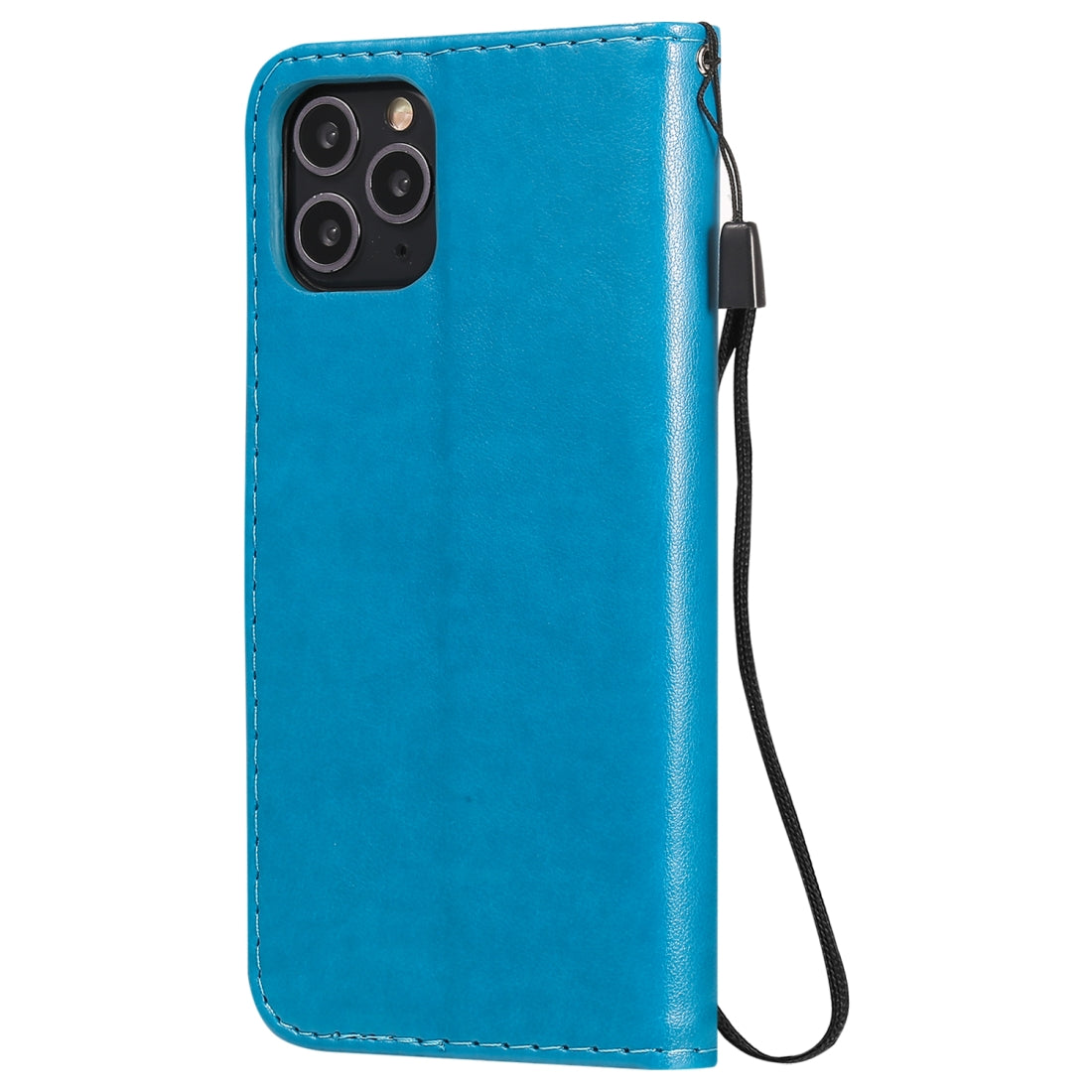 For Apple iPhone 11 Pro Cat and Bee Embossed Flip Leather Phone Case Wallet Cover with Card Slots Cash Pocket Magnetic Stand Protective Shockproof TPU PU Leather Case with Wrist Strap