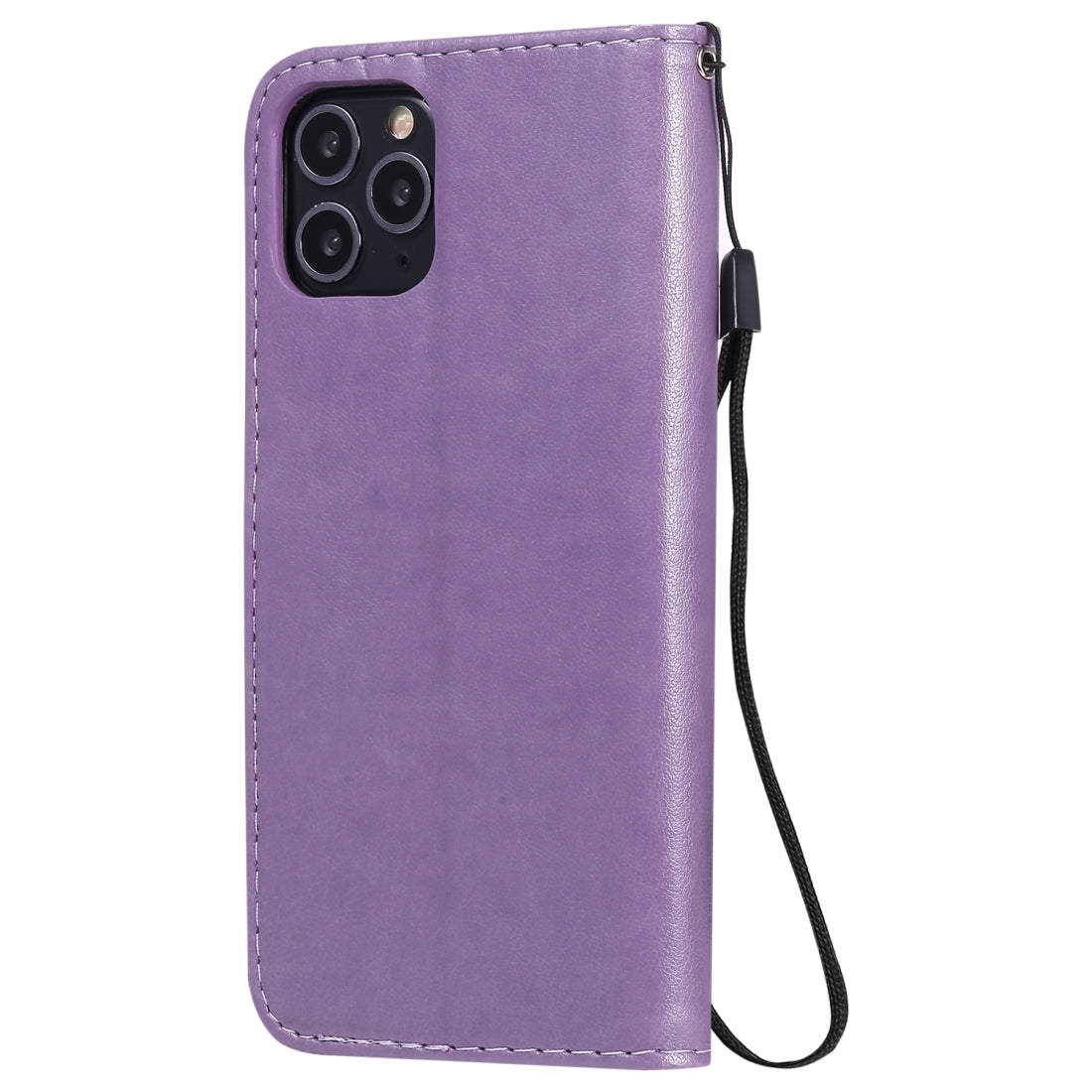 For Apple iPhone 11 Pro Cat and Bee Embossed Flip Leather Phone Case Wallet Cover with Card Slots Cash Pocket Magnetic Stand Protective Shockproof TPU PU Leather Case with Wrist Strap