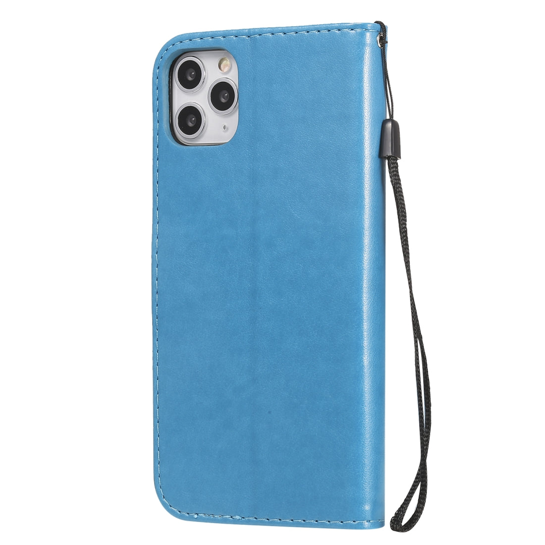 For Apple iPhone 11 Pro Max Cat and Bee Embossed Flip Leather Phone Case Wallet Cover with Card Slots Cash Pocket Magnetic Stand Protective Shockproof TPU PU Leather Case with Wrist Strap