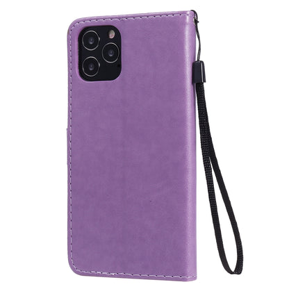 For Apple iPhone 12 Cat and Bee Embossed Flip Leather Phone Case Wallet Cover with Card Slots Cash Pocket Magnetic Stand Protective Shockproof TPU PU Leather Case with Wrist Strap