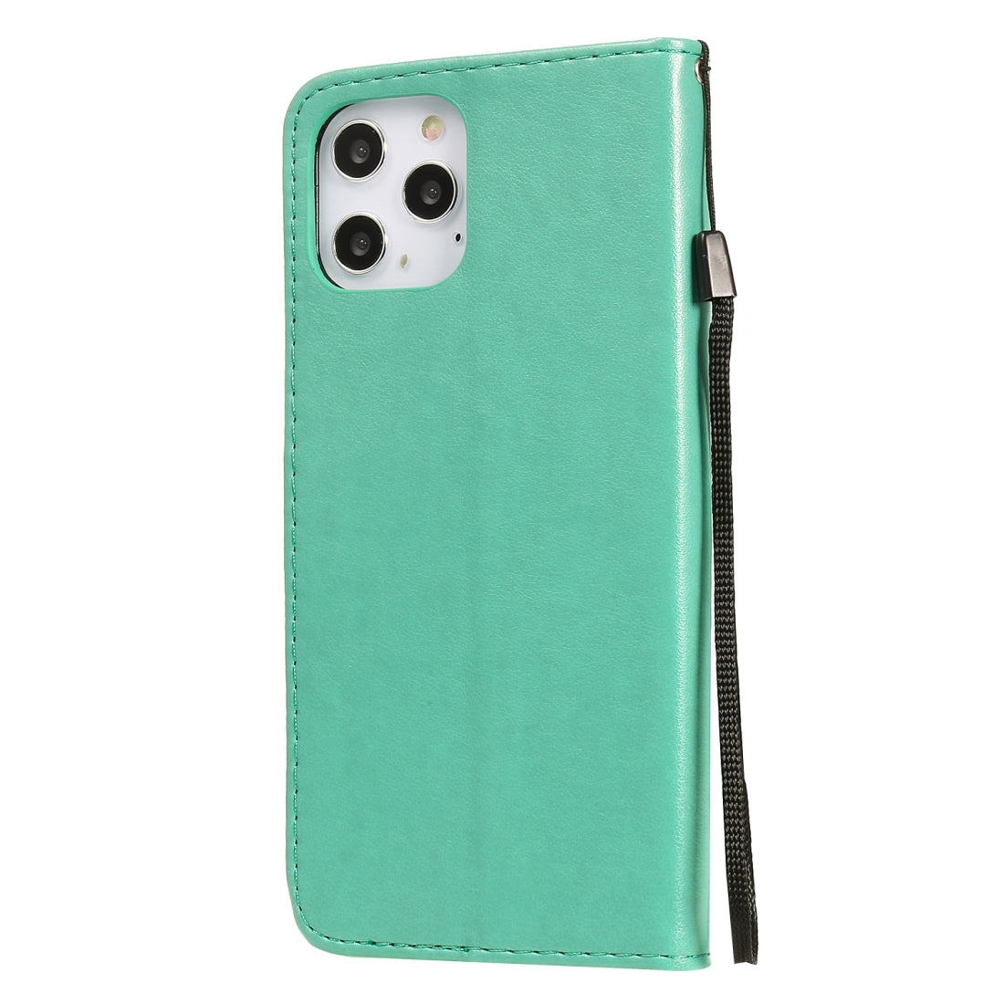 For Apple iPhone 12 Pro Max Cat and Bee Embossed Flip Leather Phone Case Wallet Cover with Card Slots Cash Pocket Magnetic Stand Protective Shockproof TPU PU Leather Case with Wrist Strap