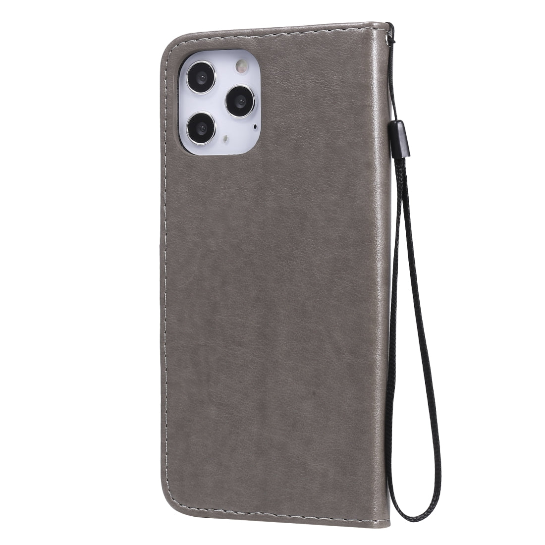 For Apple iPhone 12 Pro Max Cat and Bee Embossed Flip Leather Phone Case Wallet Cover with Card Slots Cash Pocket Magnetic Stand Protective Shockproof TPU PU Leather Case with Wrist Strap