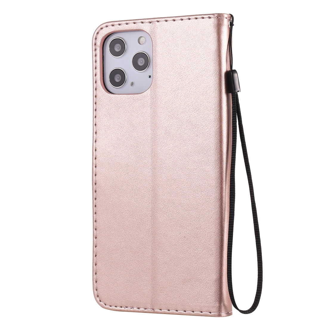 For Apple iPhone 12 Pro Max Cat and Bee Embossed Flip Leather Phone Case Wallet Cover with Card Slots Cash Pocket Magnetic Stand Protective Shockproof TPU PU Leather Case with Wrist Strap