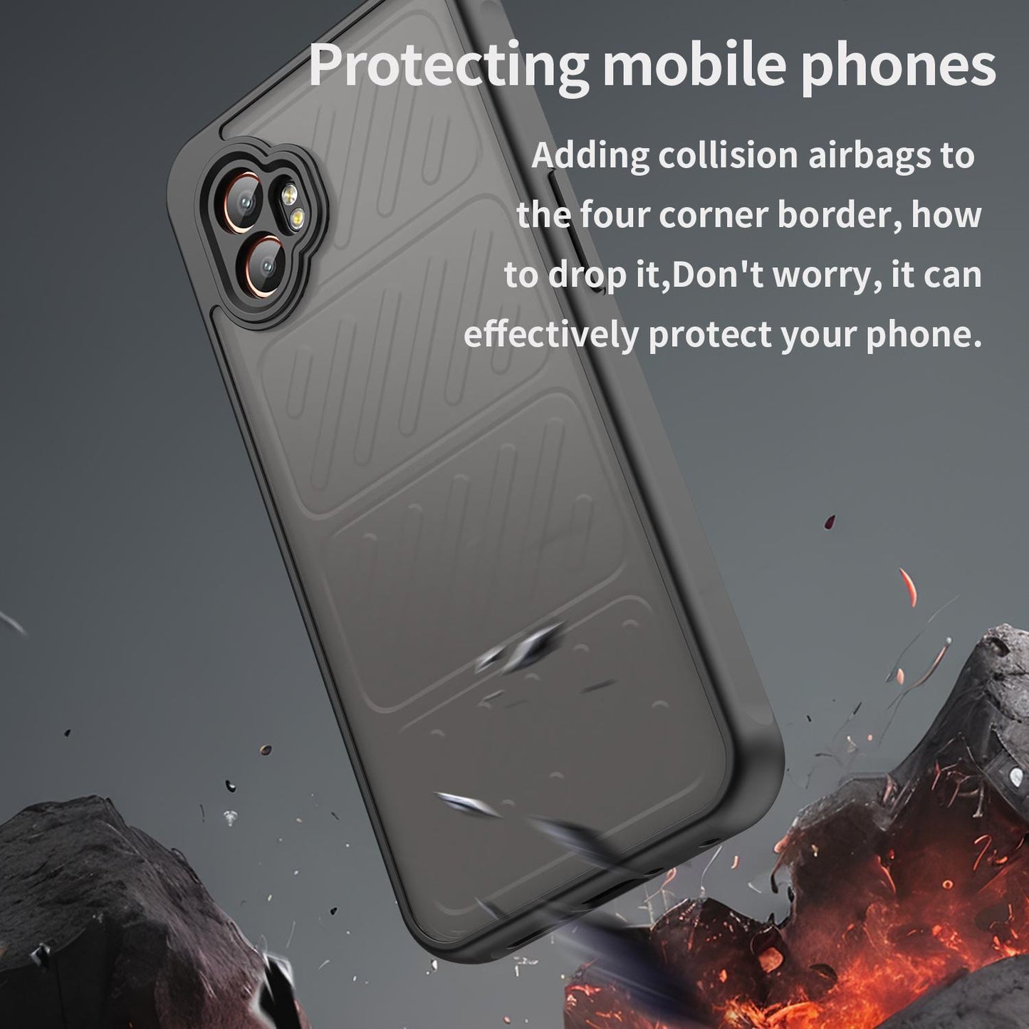 Samsung Galaxy XCover7 Pro TPU Hybrid PC Frosted Phone Case with Durable Scratch, Dirt & Wear Protection, Precise Cutouts, Lightweight Easy-Fit Slim Cover