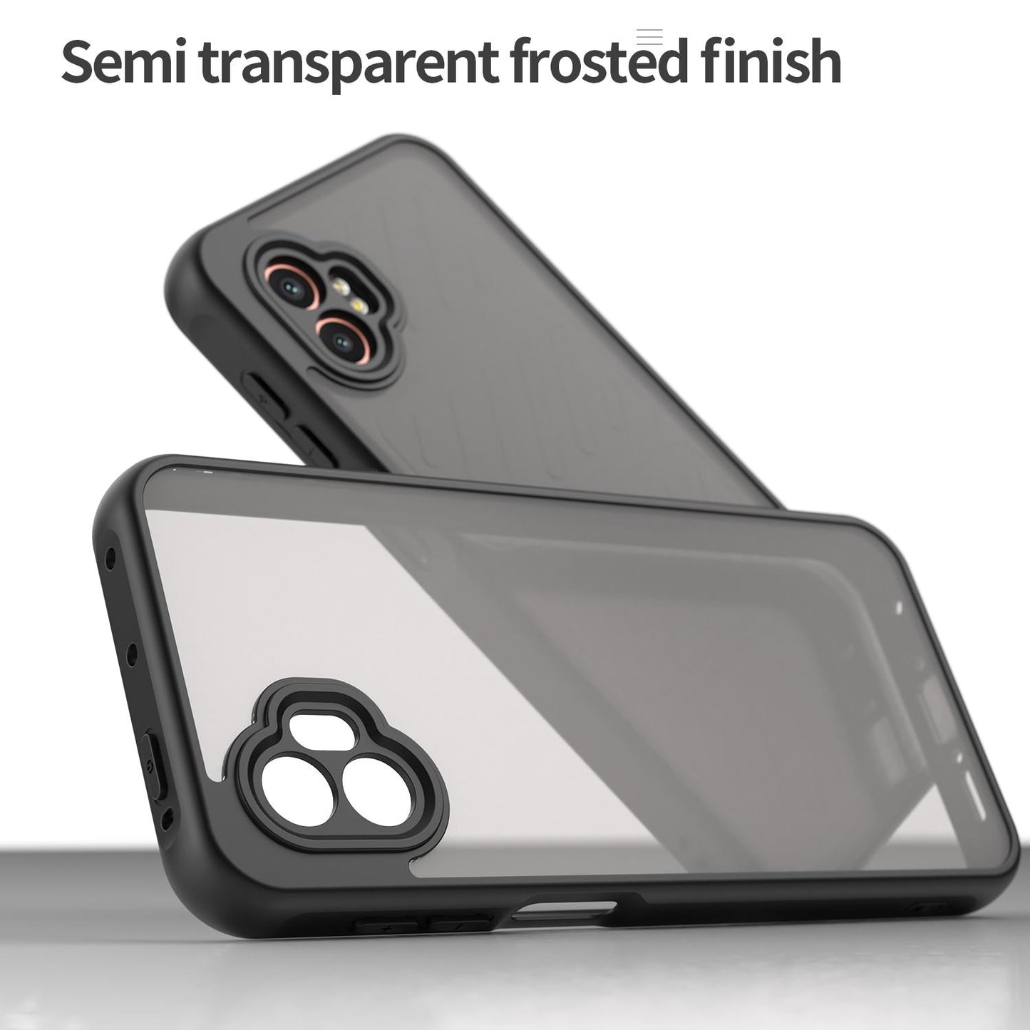 Samsung Galaxy XCover7 Pro TPU Hybrid PC Frosted Phone Case with Durable Scratch, Dirt & Wear Protection, Precise Cutouts, Lightweight Easy-Fit Slim Cover