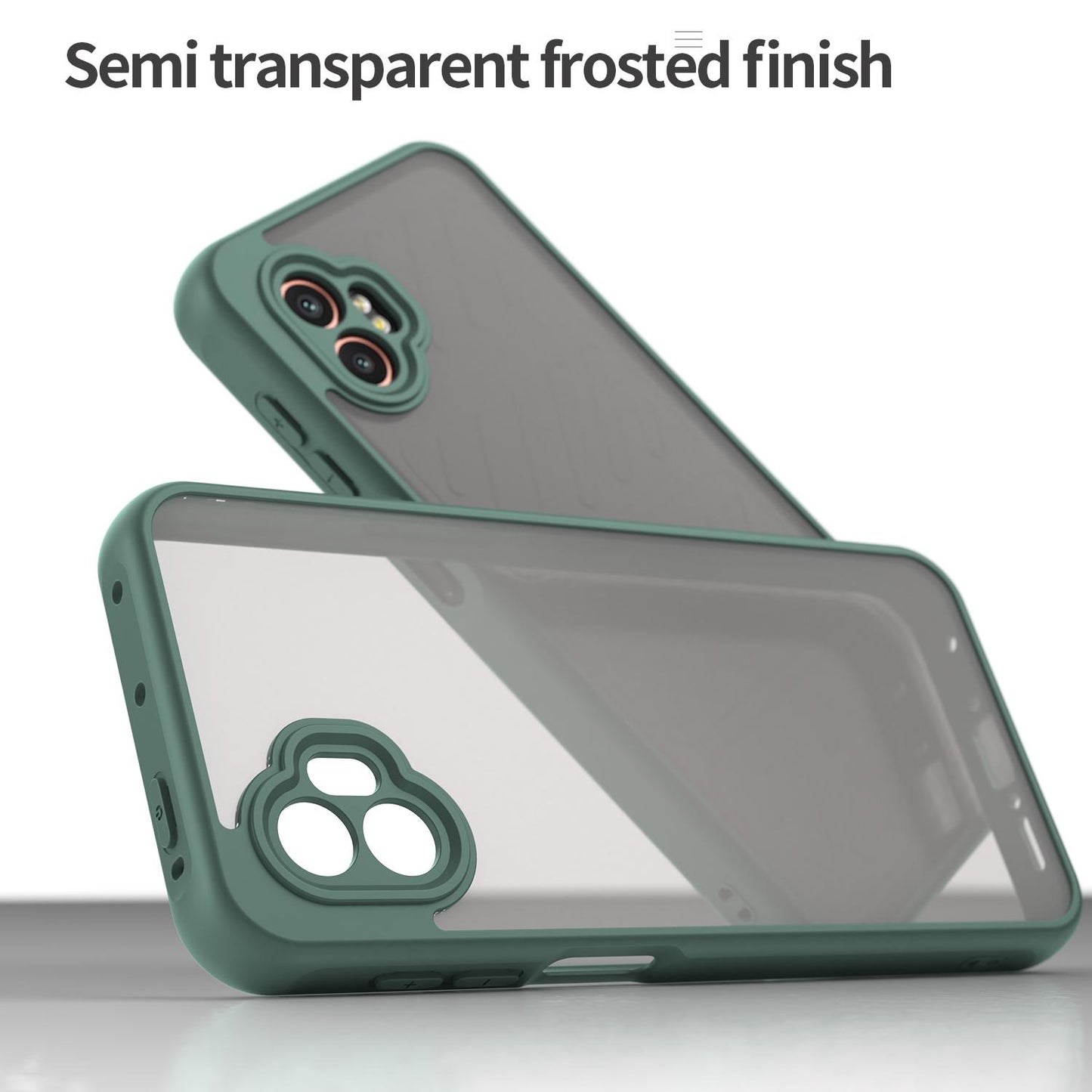 Samsung Galaxy XCover7 Pro TPU Hybrid PC Frosted Phone Case with Durable Scratch, Dirt & Wear Protection, Precise Cutouts, Lightweight Easy-Fit Slim Cover