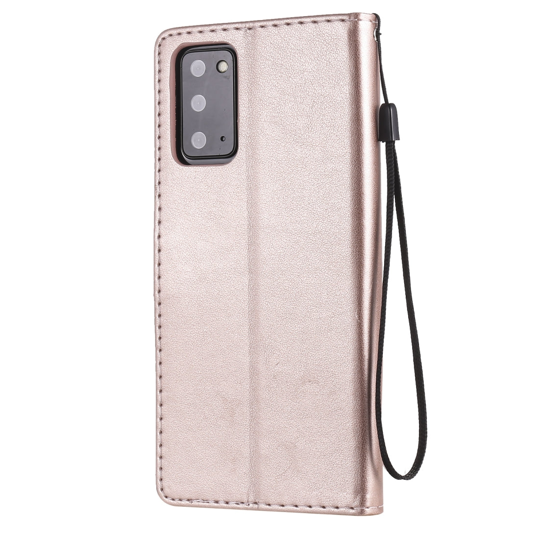For Samsung Galaxy Note 20 Cat and Bee Embossed Flip Leather Phone Case Wallet Cover with Card Slots Cash Pocket Magnetic Stand Protective Shockproof TPU PU Leather Case with Wrist Strap