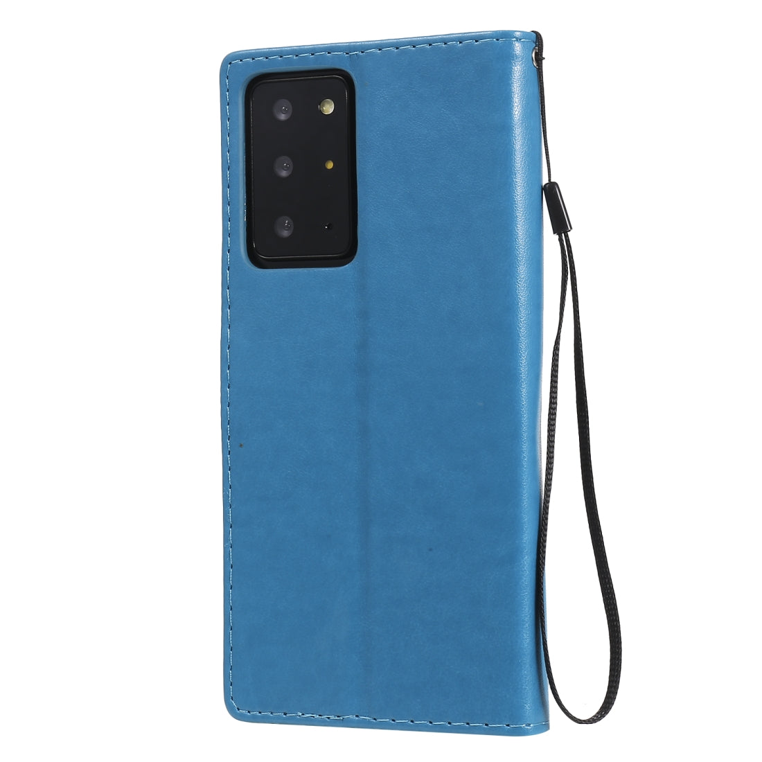 For Samsung Galaxy Note 20 Ultra Cat and Bee Embossed Flip Leather Phone Case Wallet Cover with Card Slots Cash Pocket Magnetic Stand Protective Shockproof TPU PU Leather Case with Wrist Strap