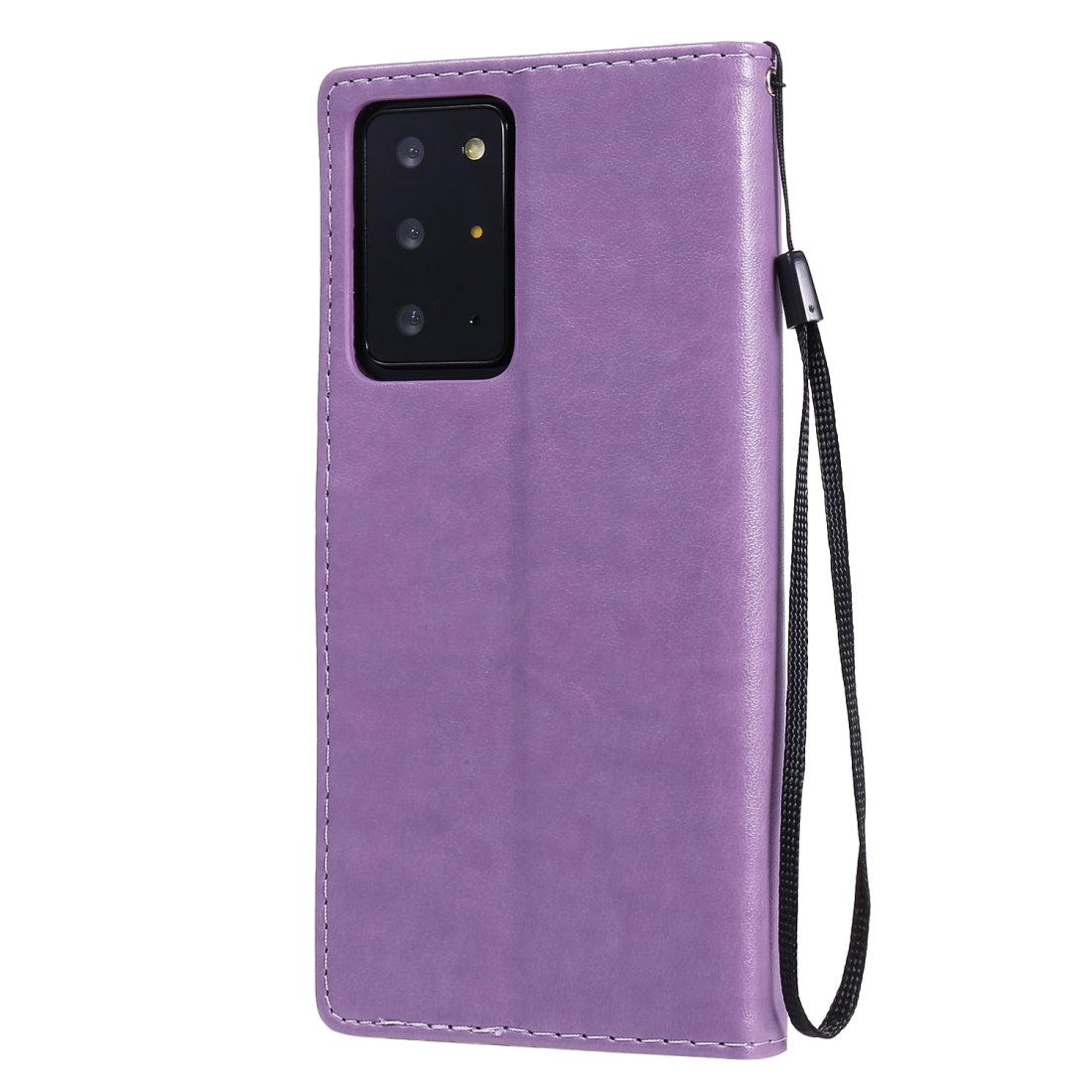 For Samsung Galaxy Note 20 Ultra Cat and Bee Embossed Flip Leather Phone Case Wallet Cover with Card Slots Cash Pocket Magnetic Stand Protective Shockproof TPU PU Leather Case with Wrist Strap