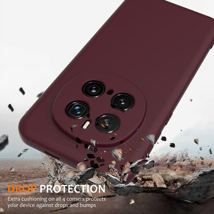 Honor Magic7 Pro Shockproof Silicone MagSafe Phone Case with Microfibre Lining Magnetic Cover