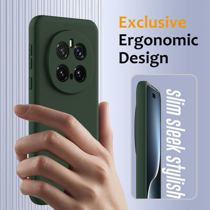 Honor Magic7 Pro Shockproof Silicone MagSafe Phone Case with Microfibre Lining Magnetic Cover