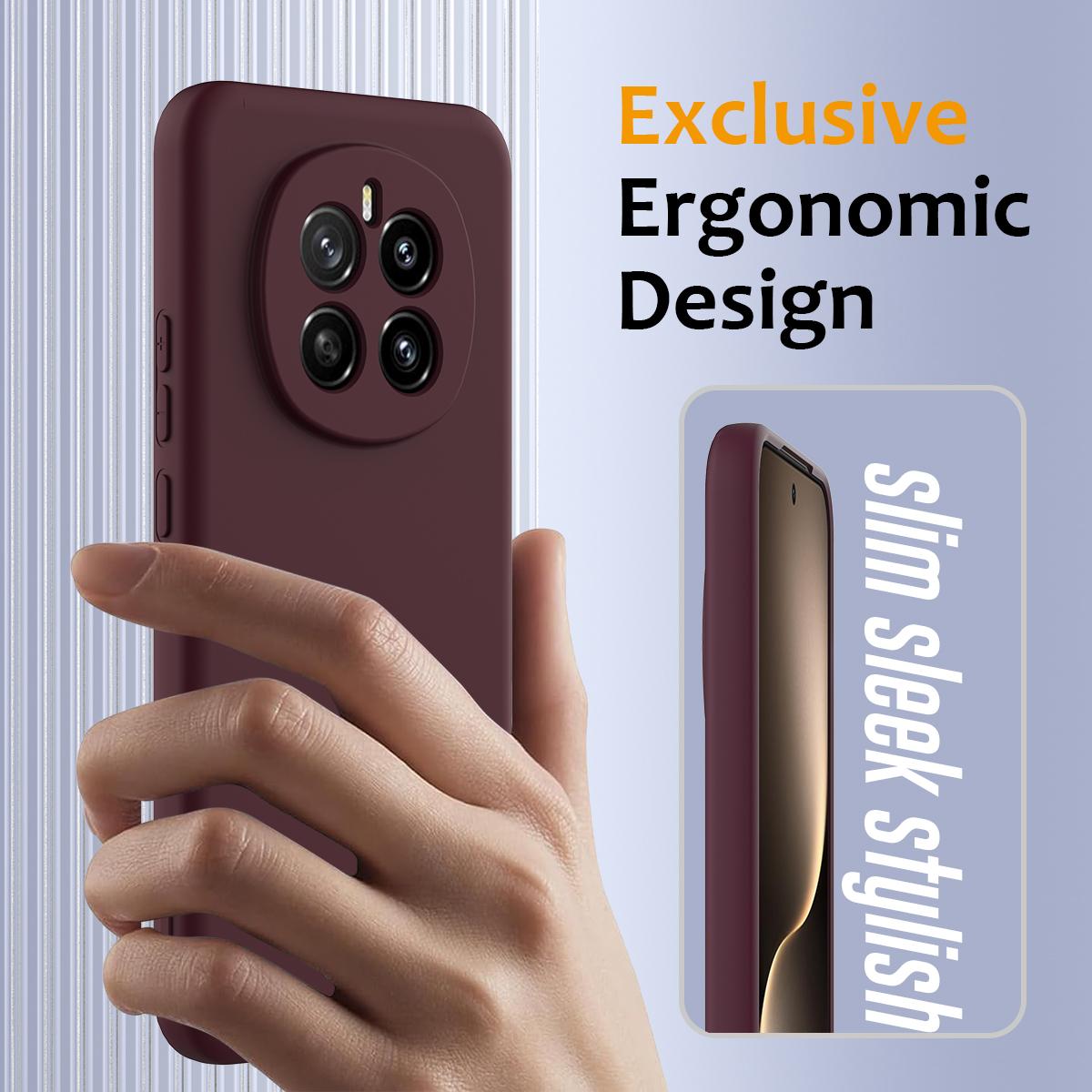 Honor Magic7 Shockproof Silicone MagSafe Phone Case with Microfibre Lining Magnetic Cover
