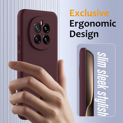 Honor Magic7 Shockproof Silicone MagSafe Phone Case with Microfibre Lining Magnetic Cover