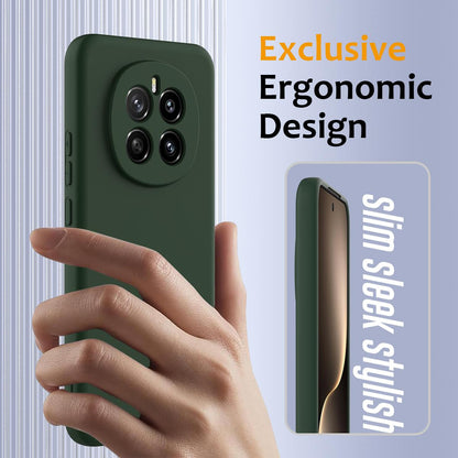 Honor Magic7 Shockproof Silicone MagSafe Phone Case with Microfibre Lining Magnetic Cover
