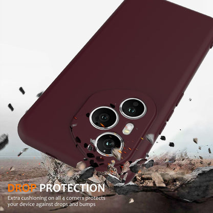 Honor 400 Pro Global 160.8mm Shockproof Silicone MagSafe Phone Case with Microfibre Lining Magnetic Cover