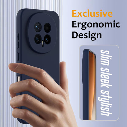 Honor Magic8 Shockproof Silicone MagSafe Phone Case with Microfibre Lining Magnetic Cover