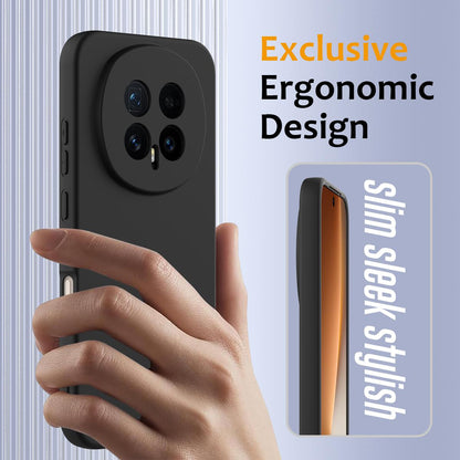 Honor Magic8 Shockproof Silicone MagSafe Phone Case with Microfibre Lining Magnetic Cover
