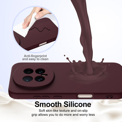 Honor Magic8 Shockproof Silicone MagSafe Phone Case with Microfibre Lining Magnetic Cover