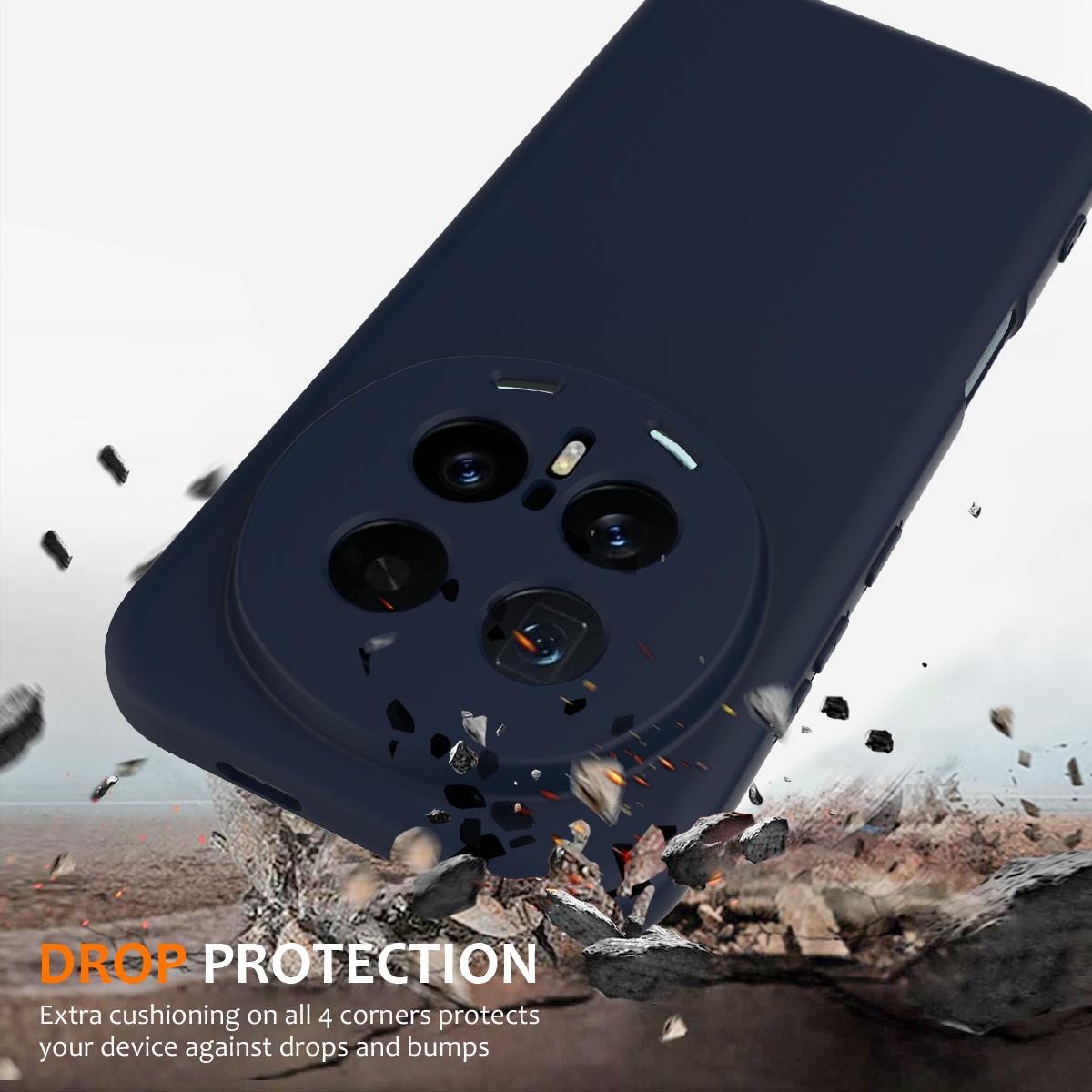 Honor Magic8 Pro Shockproof Silicone MagSafe Phone Case with Microfibre Lining Magnetic Cover