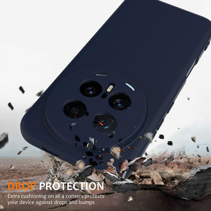 Honor Magic8 Pro Shockproof Silicone MagSafe Phone Case with Microfibre Lining Magnetic Cover