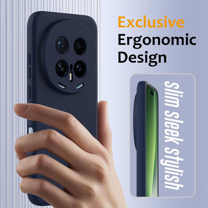 Honor Magic8 Pro Shockproof Silicone MagSafe Phone Case with Microfibre Lining Magnetic Cover