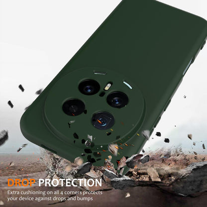 Honor Magic8 Pro Shockproof Silicone MagSafe Phone Case with Microfibre Lining Magnetic Cover