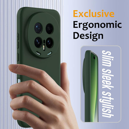 Honor Magic8 Pro Shockproof Silicone MagSafe Phone Case with Microfibre Lining Magnetic Cover