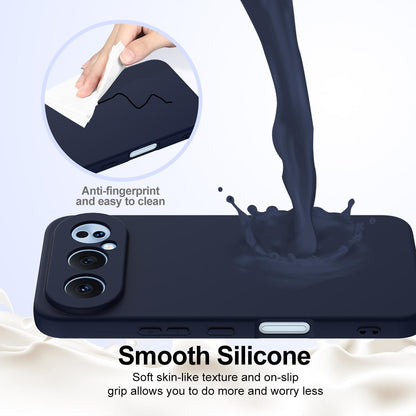 Honor 500 Pro Global 155.8mm Shockproof Silicone MagSafe Phone Case with Microfibre Lining Magnetic Cover