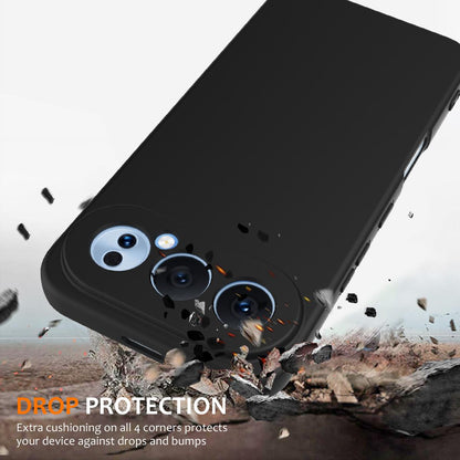 Honor 500 Global 155.8mm Shockproof Silicone MagSafe Phone Case with Microfibre Lining Magnetic Cover