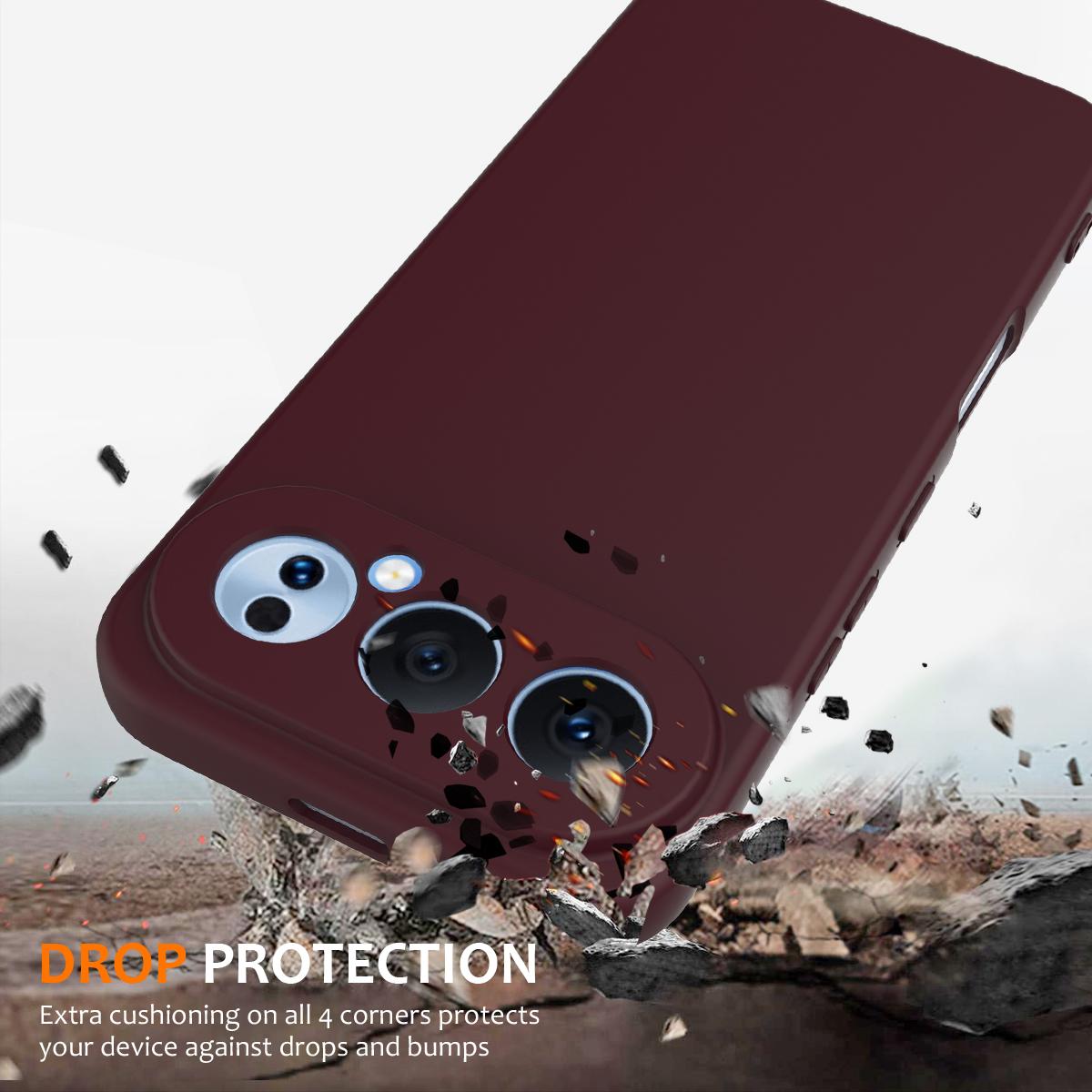 Honor 500 Global 155.8mm Shockproof Silicone MagSafe Phone Case with Microfibre Lining Magnetic Cover