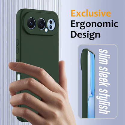 Honor 500 Global 155.8mm Shockproof Silicone MagSafe Phone Case with Microfibre Lining Magnetic Cover