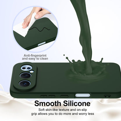 Honor 500 Global 155.8mm Shockproof Silicone MagSafe Phone Case with Microfibre Lining Magnetic Cover