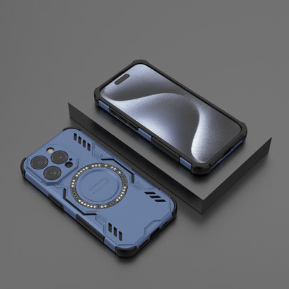 Apple iPhone 15 Pro Butterfly Armor MagSafe Magnetic Ring Shockproof Protective Phone Case with Stand