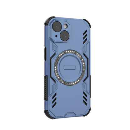 Apple iPhone 15 Butterfly Armor MagSafe Magnetic Ring Shockproof Protective Phone Case with Stand