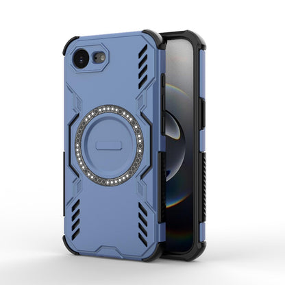 Apple iPhone 17e Butterfly Armor MagSafe Magnetic Ring Shockproof Protective Phone Case with Stand
