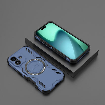 Apple iPhone 17 Butterfly Armor MagSafe Magnetic Ring Shockproof Protective Phone Case with Stand