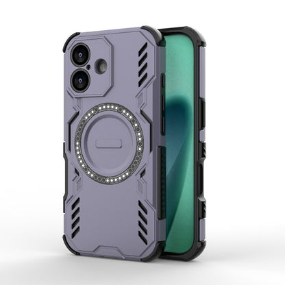 Apple iPhone 17 Butterfly Armor MagSafe Magnetic Ring Shockproof Protective Phone Case with Stand
