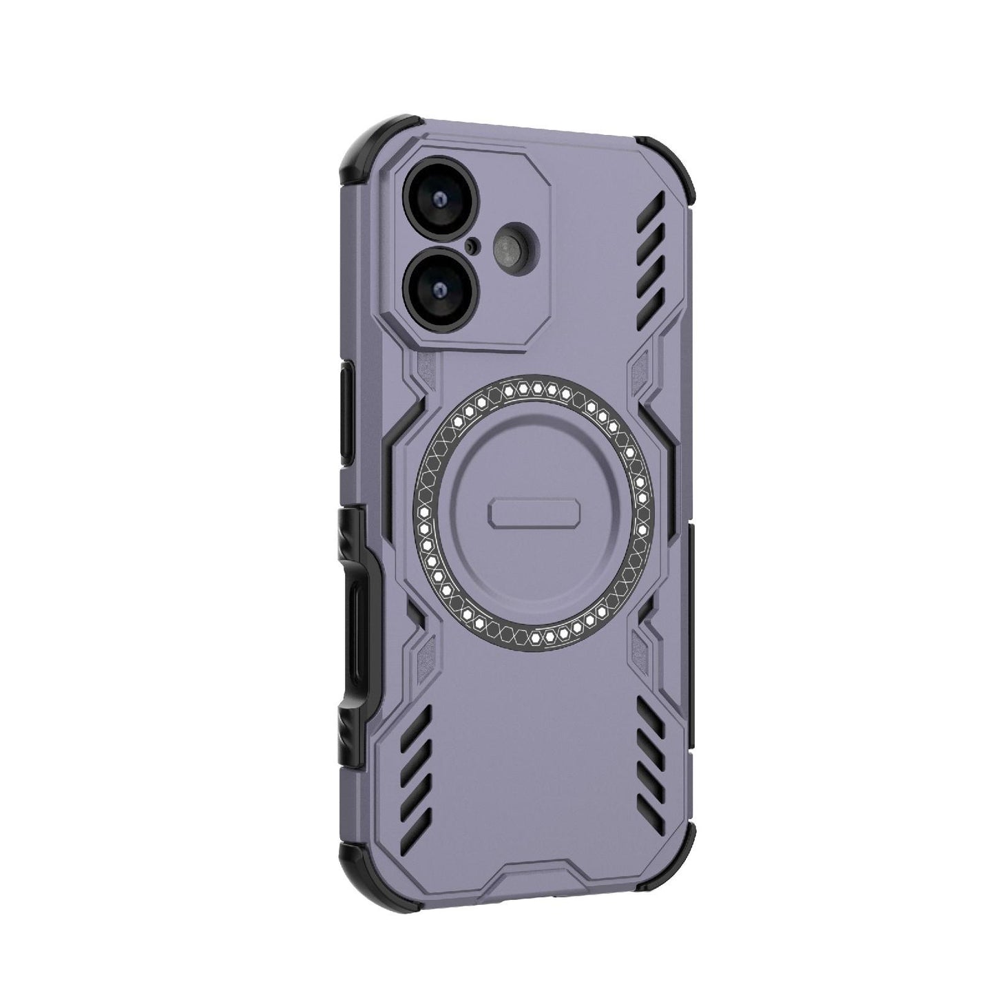 Apple iPhone 17 Butterfly Armor MagSafe Magnetic Ring Shockproof Protective Phone Case with Stand