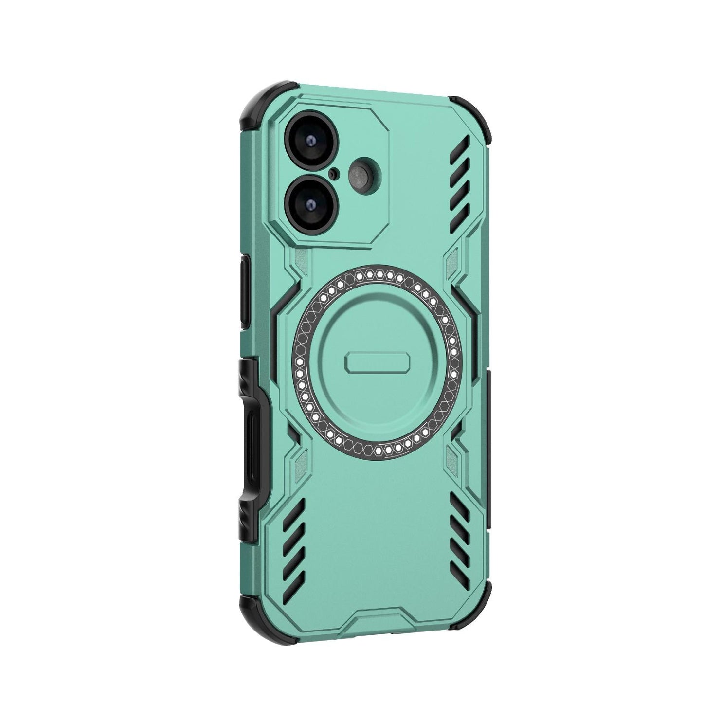 Apple iPhone 17 Butterfly Armor MagSafe Magnetic Ring Shockproof Protective Phone Case with Stand