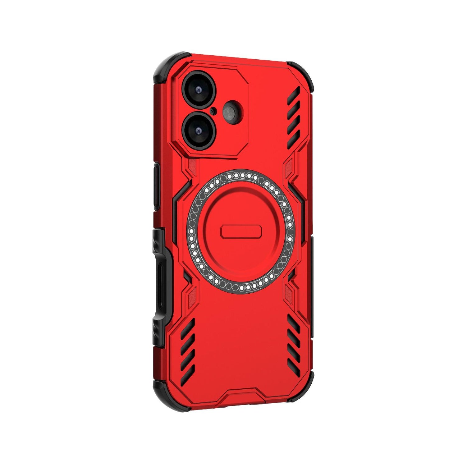 Apple iPhone 17 Butterfly Armor MagSafe Magnetic Ring Shockproof Protective Phone Case with Stand