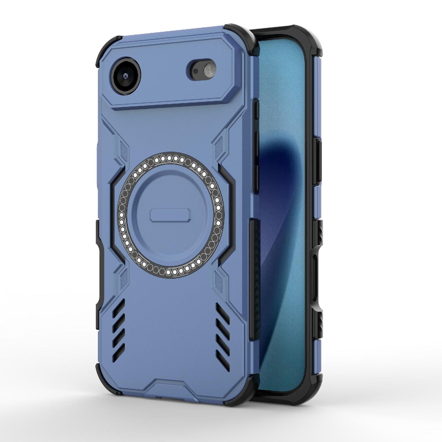 Apple iPhone Air Butterfly Armor MagSafe Magnetic Ring Shockproof Protective Phone Case with Stand